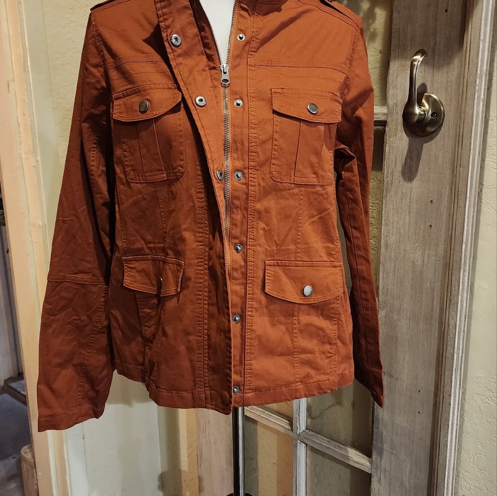 Thread & Supply rust utility jacket - Picture 2 of 6